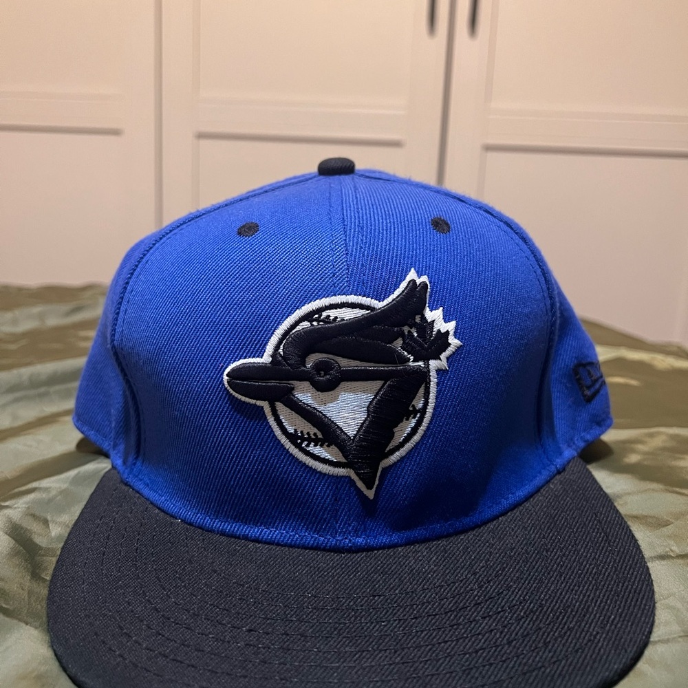 Toronto Blue Jays Authentic New Era 59FIFTY Fitted Cap - Black White Blue Hat